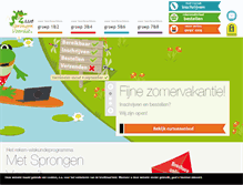 Tablet Screenshot of metsprongenvooruit.nl